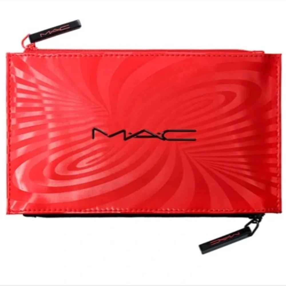 MAC Cosmetic Bag Double Zipper